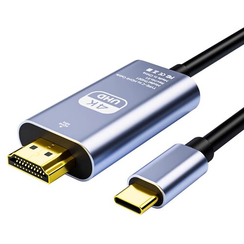 typec转hdmi手机电脑4K电视机同屏转换连接线显示器投影高清typc数据安卓投屏线ipad平板笔记本通用外接接口 - 图3
