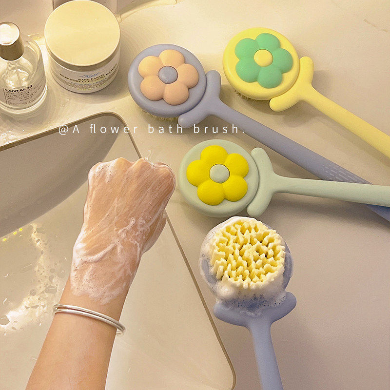 洗澡刷搓澡刷背神器女士沐浴刷长柄软毛身体刷子磨砂膏专用不求人,淘宝优惠券,粉丝福利购,淘宝优惠卷