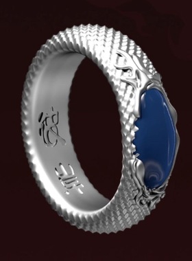 《暗河传》龚俊苏慕雨彼岸戒指复刻影视周边小众复古粉丝纪念指环