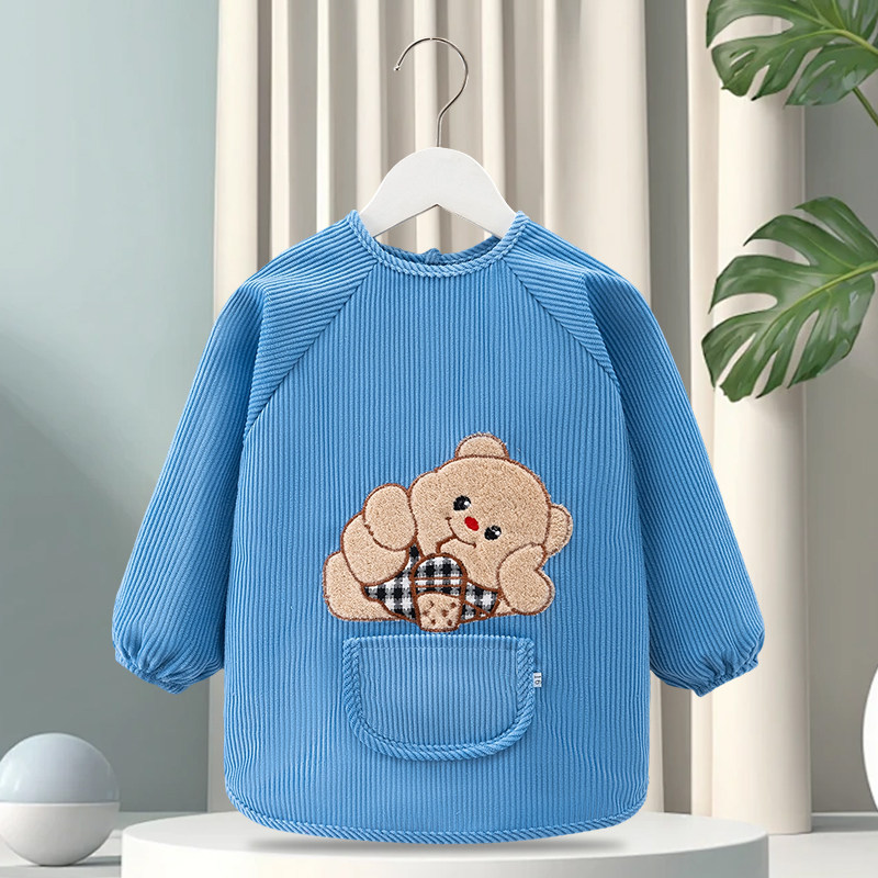 洋气男女童秋冬罩衣防水防脏外穿护衣宝宝罩衫幼儿园吃饭围兜画画,淘宝优惠券,粉丝福利购,淘宝优惠卷