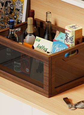 玄关收纳盒进门入户摆件置物架