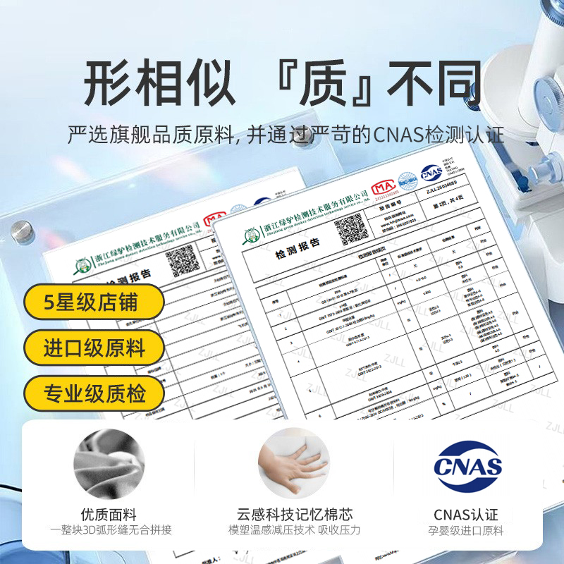 汽车头枕腰靠套装开车护腰神器车用座椅靠背垫车内腰垫护颈枕腰靠 - 图2