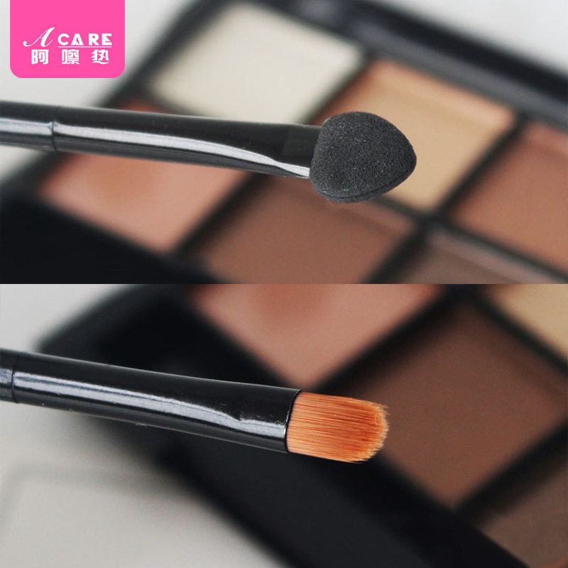 眼影刷/双头BA1SQ0-小号眼影棒眼部化妆刷彩妆工具双头小巧便携