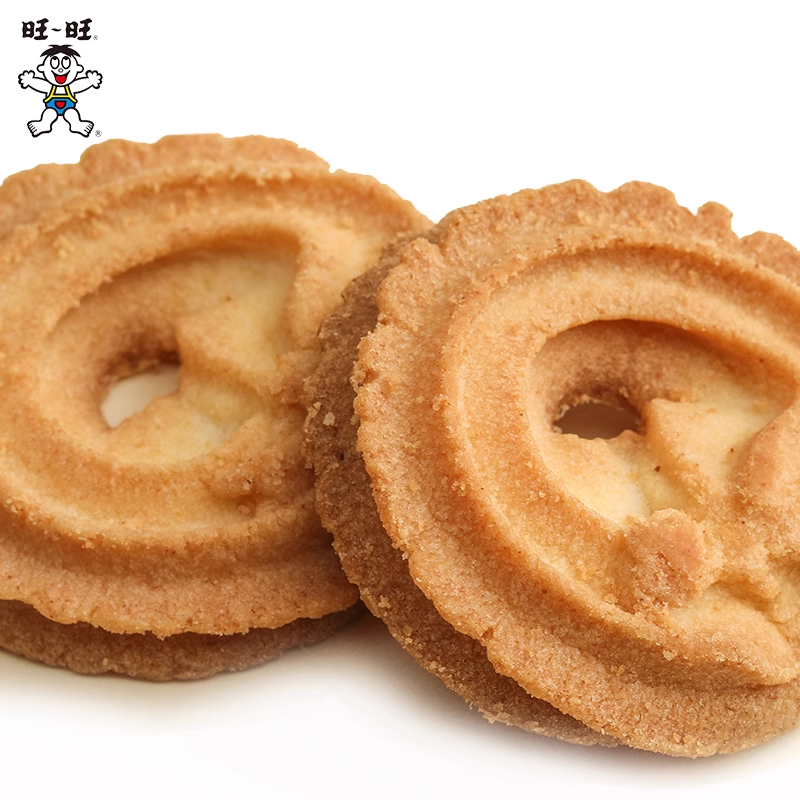 旺旺奶油曲奇饼干休闲零食酥脆饼干糕点点心喜饼解馋下午茶新年