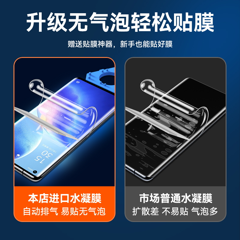 适用真我gtneo5手机膜真我gt5/GTneo2/2钢化gt大师探索版Realme11/10pro+/x7/gt2/gtneo5se软q3/q2i水凝膜v15 - 图3