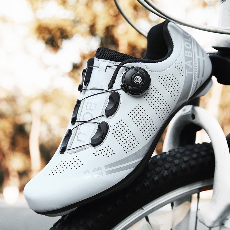 Rock Brothers lock-free cycling shoes road bike lock shoes hard-soled men's and women's breathable mountain bike dynamic cycling shoes