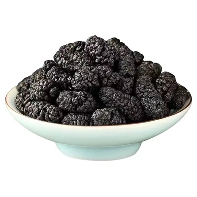 黑桑葚干桑椹大颗粒新疆零食新货泡水干吃黑桑椹桑甚干新鲜