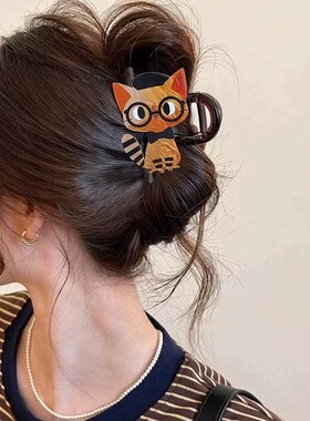 萌趣可爱猫咪发夹发量多