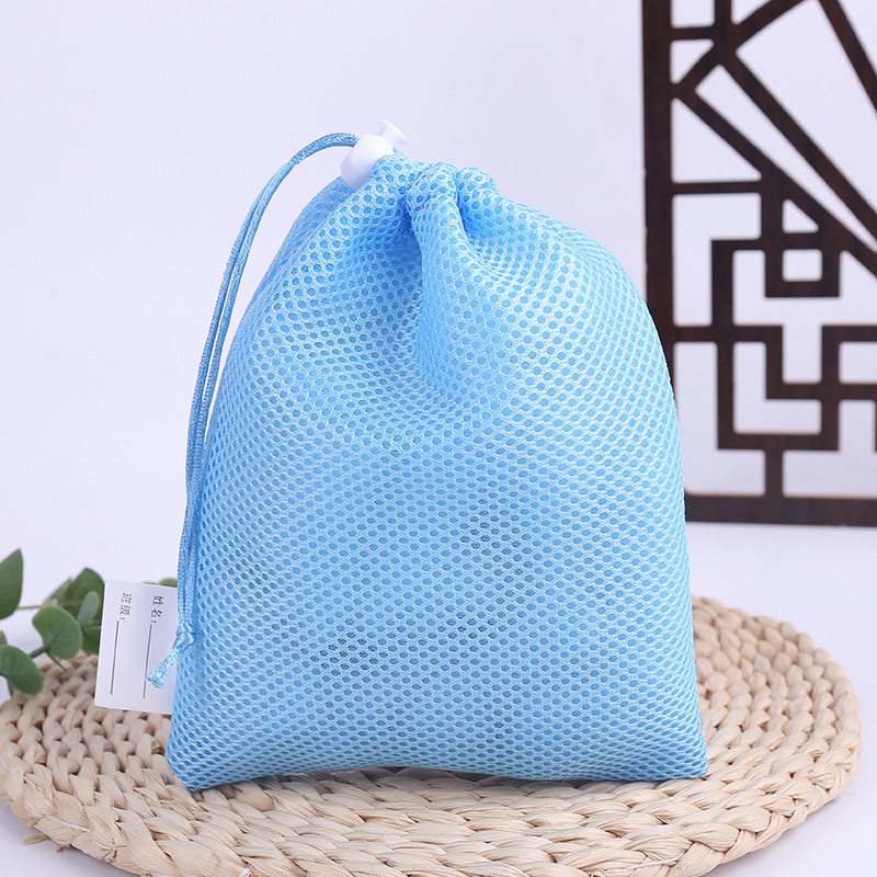 现货厂家加厚束口跳绳收纳移动电源包装防尘三明治抽绳网眼布袋子,淘宝优惠券,粉丝福利购,淘宝优惠卷
