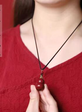 新款打开朱砂葫芦瓶子吊