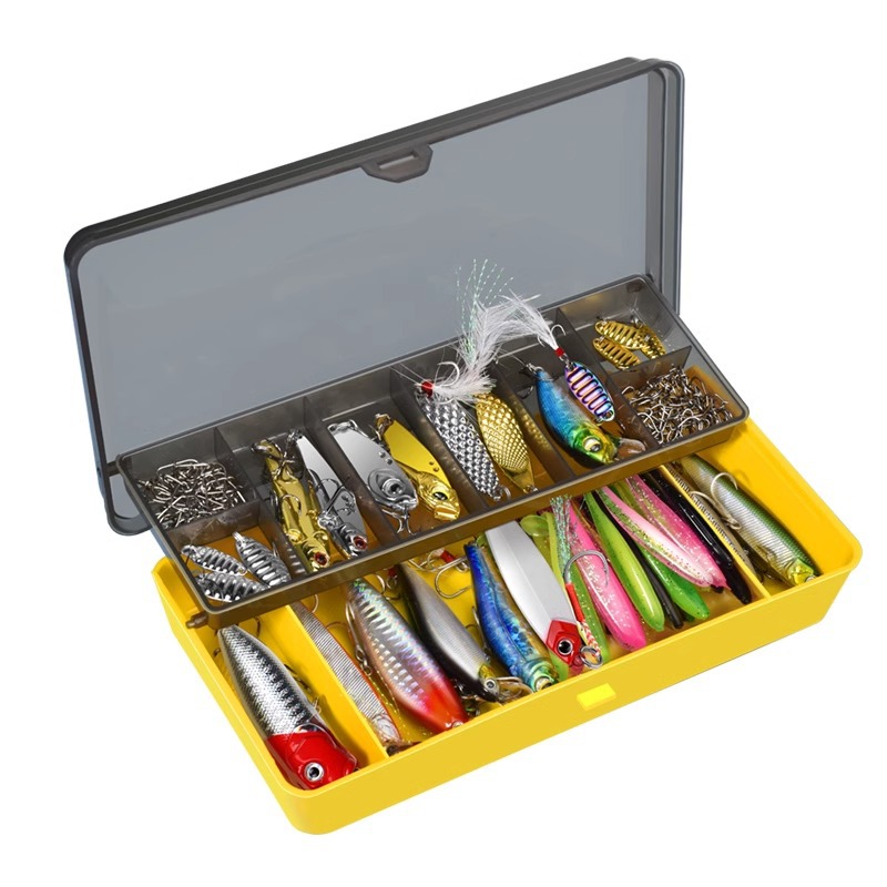 假饵路亚全套套装整套路亚饵初学者硬饵拟饵专用鱼饵渔具 - 图3