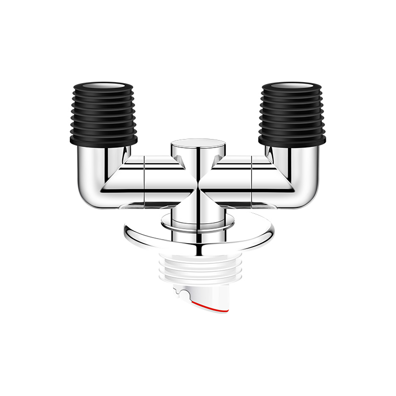 洗衣机下水管地漏接头专用三通防臭防溢水对接口排水分流器二合一-图3
