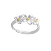 S999 solid silver ring open finger ring index finger ring