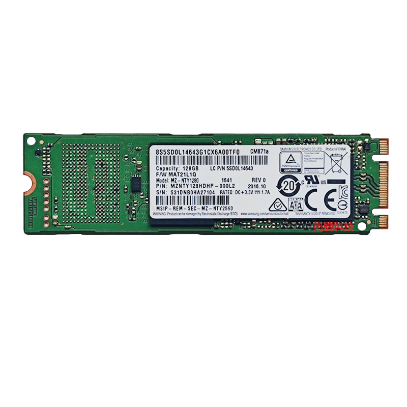 三星 CM871a 128G 256G M.2 SATA3固态硬盘m2笔记本SSD台式机_虎窝淘