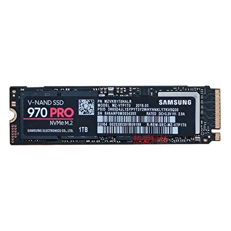 Samsung/三星970PRO 1T PCIE m.2 NVME M2 企业级固态硬盘1tb MLC - 图3