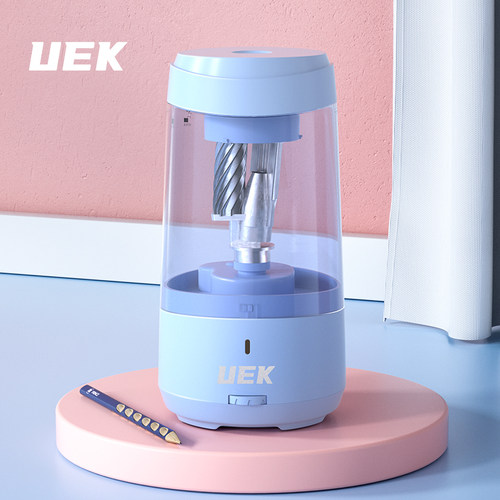 卷笔器全自动削笔器卷笔刀转笔刀儿童小学生专用铅笔刀充电款大容量UEK削笔机器自动进铅一年级幼儿园男女孩 - 图3