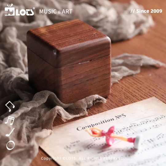 LOTS solid wood ballerina girl music box