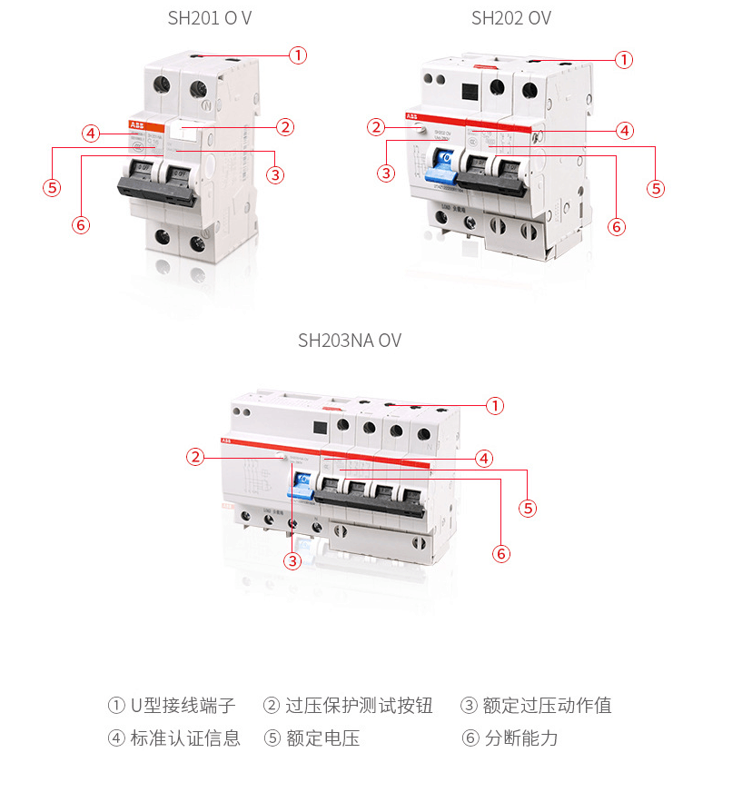 漏电保护空气开关GSH201/202/203/204/C63C32C10C20C25C6正品 - 图1