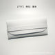 Gray plastic glasses frame storage box transparent
