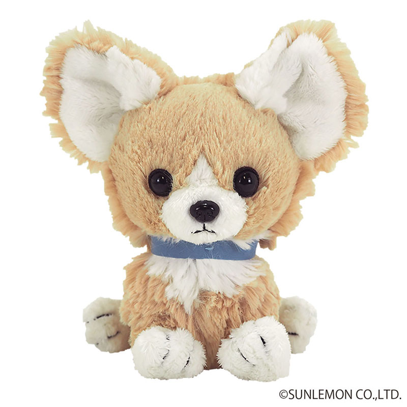 日本sunlemon吉娃娃毛绒小狗玩偶玩具睡觉安抚公仔儿童生日礼物女 - 图1