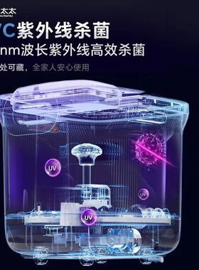 猴太太泡脚桶按摩加热恒温高深洗脚盆电动恒温全自动足浴家用秋冬