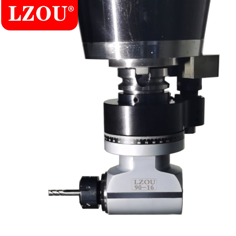 LZOU利洲90度侧铣头CNC加工中心直角刀柄 BT40 BT50角度铣头_虎窝淘