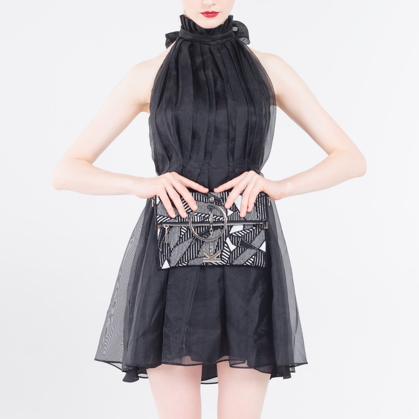 KNITFANATICS小众轻奢飞织包手拿包2025新款带链条腋下包斜挎包,淘宝优惠券,粉丝福利购,淘宝优惠卷