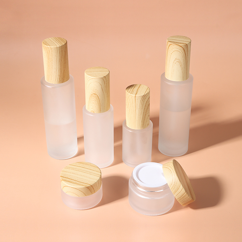 玻璃化妆品木纹分装瓶乳液粉底液护肤品小样小瓶子喷雾瓶细雾喷壶 - 图1