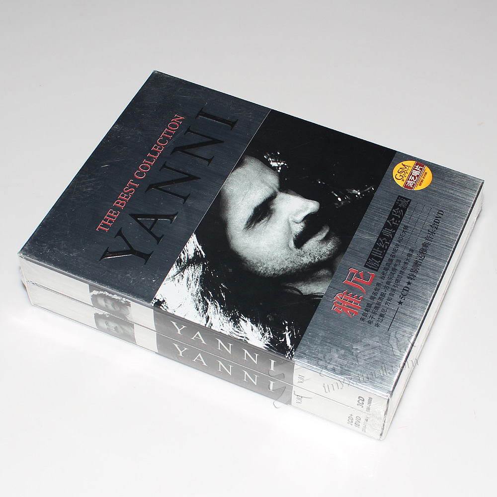 Yanni 雅尼专辑 经典全珍藏 5CD+雅典音乐会DVD 新世纪音乐碟片 - 图1