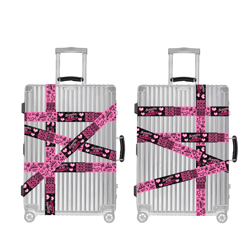 个性潮流粉墨紫演唱会应援长条胶带贴纸防水行李箱笔记本电脑平板吉他电动车摩托车汽车鱼缸边diy装饰贴画5米 - 图2