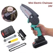 24V 24V 550W Mini Electric Chain Saw Wood Cutting Lithium