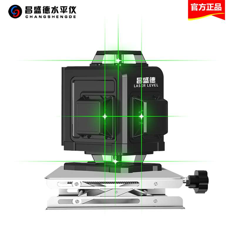 12线红外线水平仪高精度强光细线16线绿光贴墙贴地仪激光打线室外 - 图3