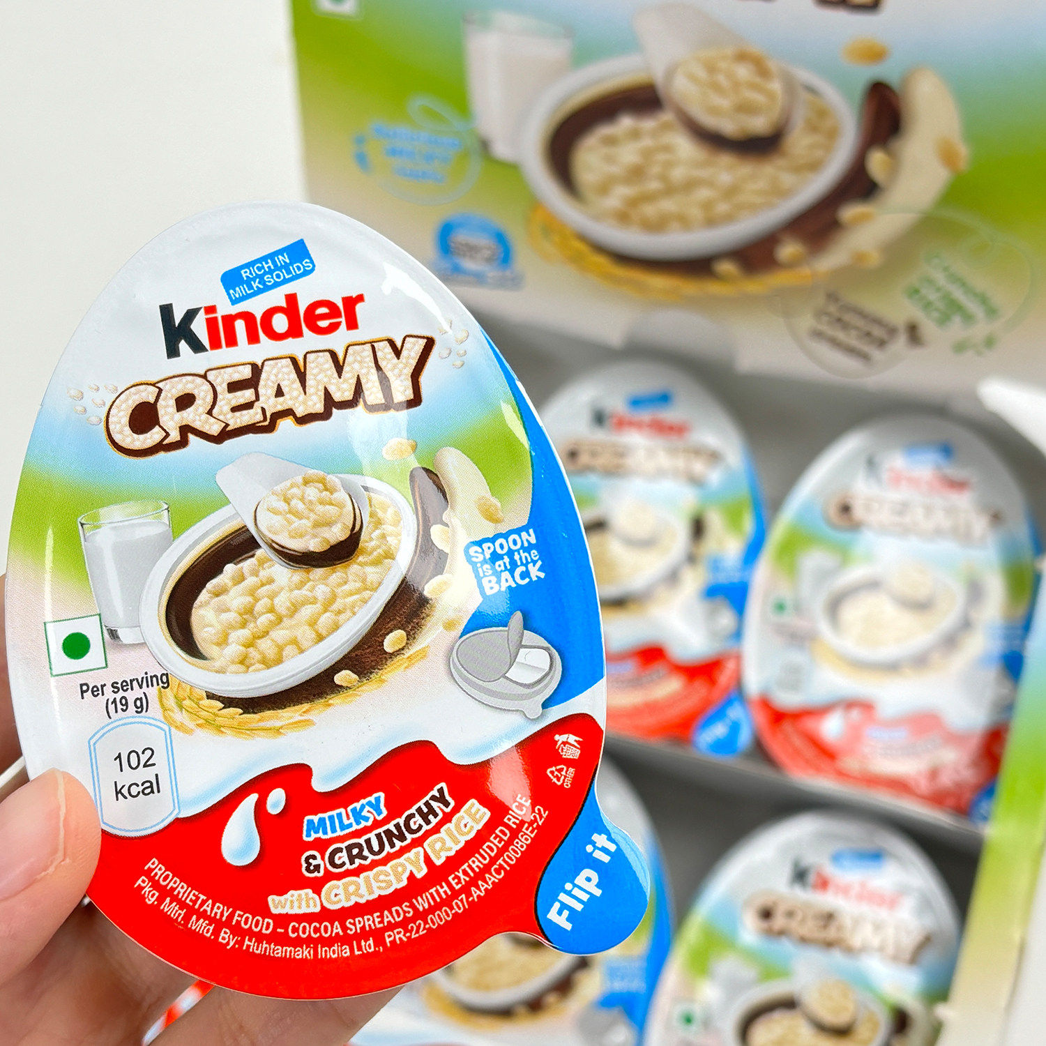 进口健达kinder奶油米脆Creamy牛奶巧克力脆香米奇趣蛋儿童小零食,淘宝优惠券,粉丝福利购,淘宝优惠卷