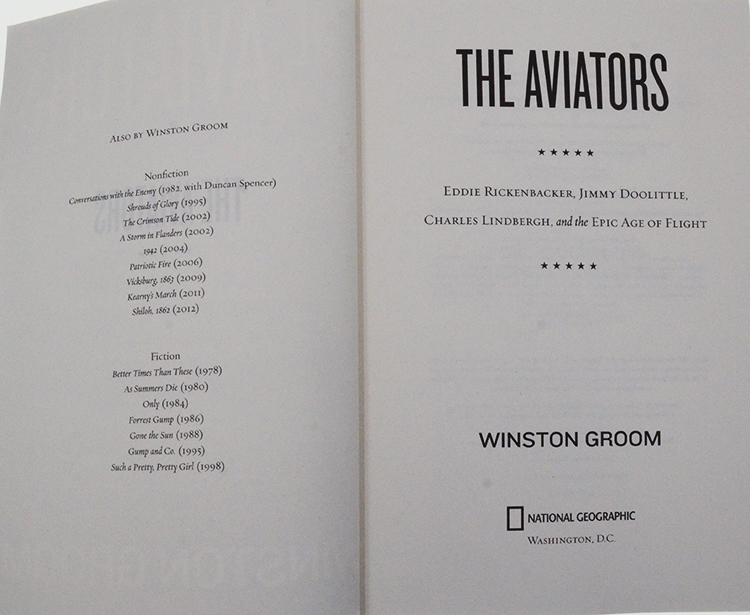 【现货】The Aviators 飞行员 Winston Groom 《阿甘正传》作者 温斯顿·格鲁姆 三位飞行员的传奇故事 美版进口 英文原版书 正版 - 图0