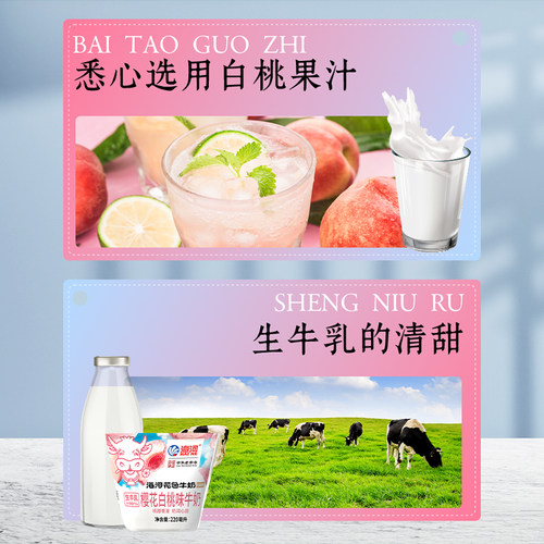 海河牛奶旗舰店10袋可可草莓巧克力牛奶学生营养早餐天津海河牛奶 - 图2