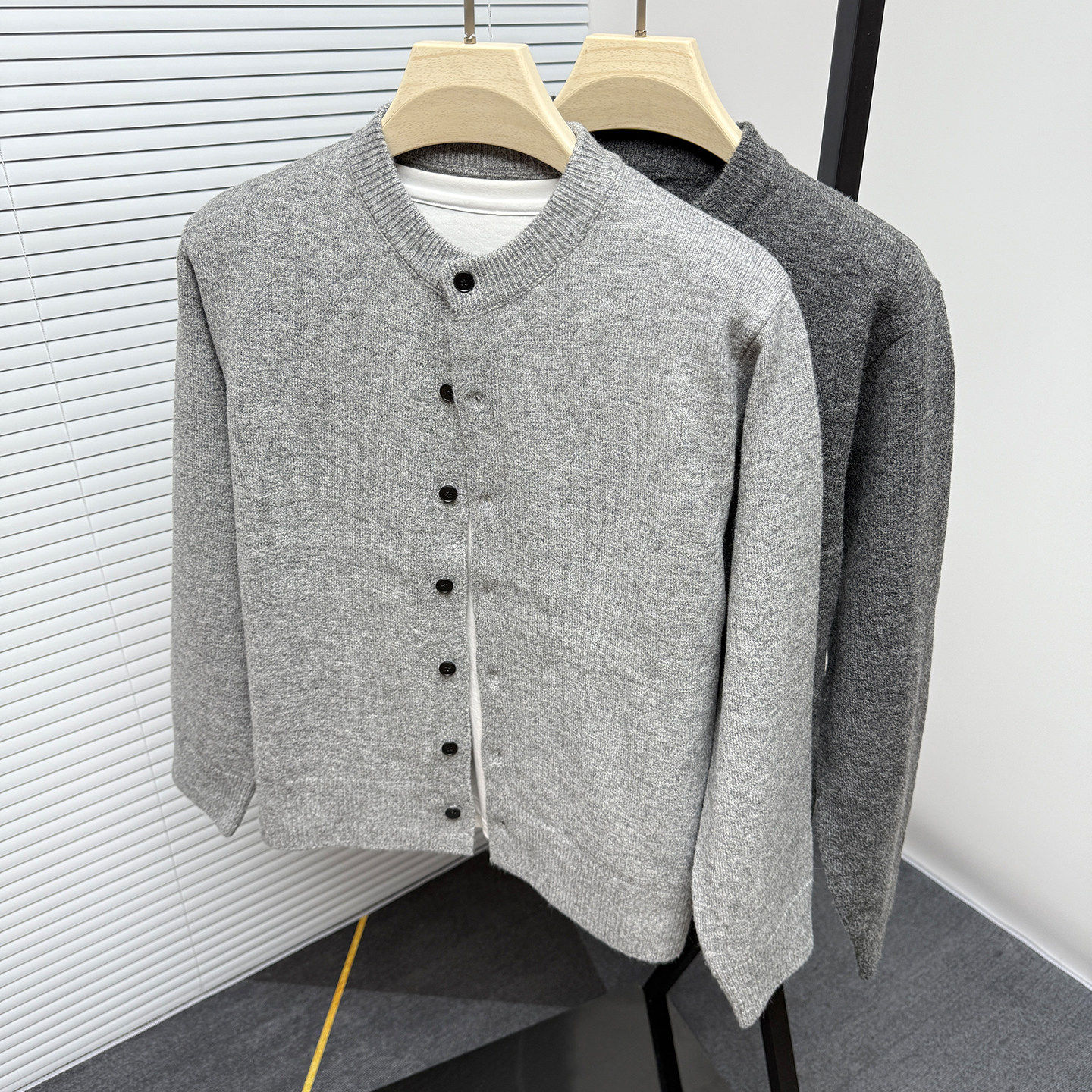 毛衣开衫男针织衫外套圆领纽扣秋季男装宽松韩版潮流休闲内搭外穿,淘宝优惠券,粉丝福利购,淘宝优惠卷