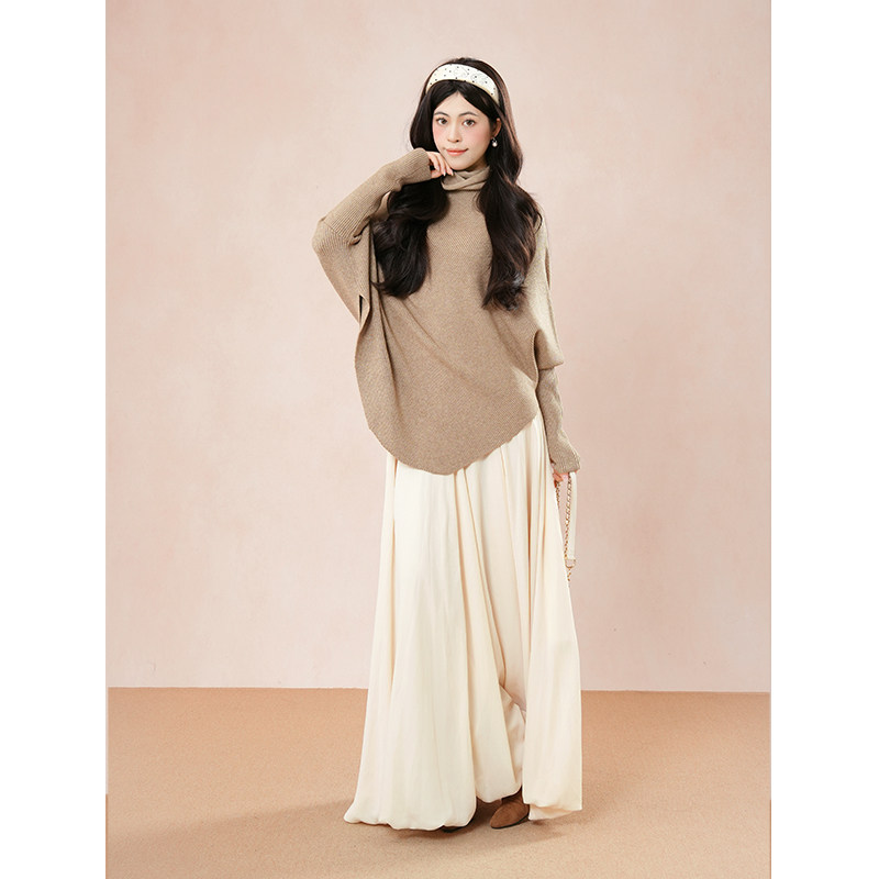 美人如玉慵懒套装纯色气质长袖针织衫女秋冬高腰显瘦半身裙两件套,淘宝优惠券,粉丝福利购,淘宝优惠卷