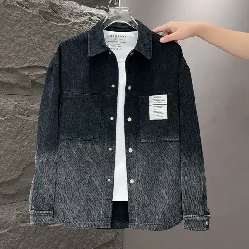 加绒加厚牛仔外套男款潮秋冬季休闲重磅美式复古外穿翻领夹克男装,淘宝优惠券,粉丝福利购,淘宝优惠卷