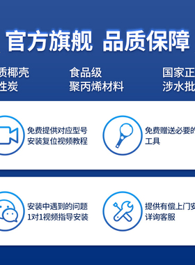 芯园PP棉活性碳反渗透净水器滤芯