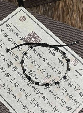 新中式竹节手链节节高升国潮礼物