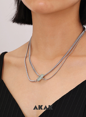 AKAK男女同款小众设计高级感项链