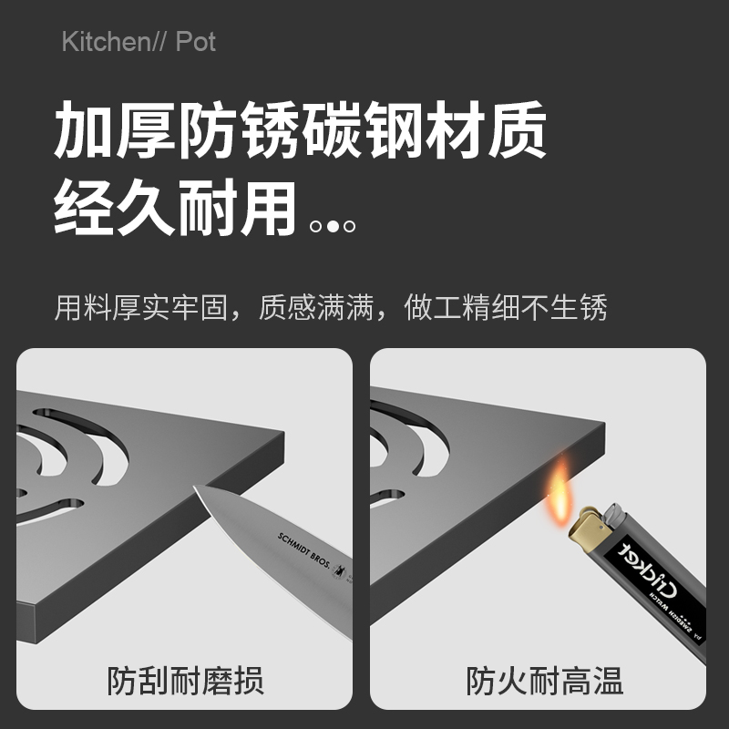 厨房置物架家用锅具多层不锈钢收纳架台面下水槽分层多功能储物架