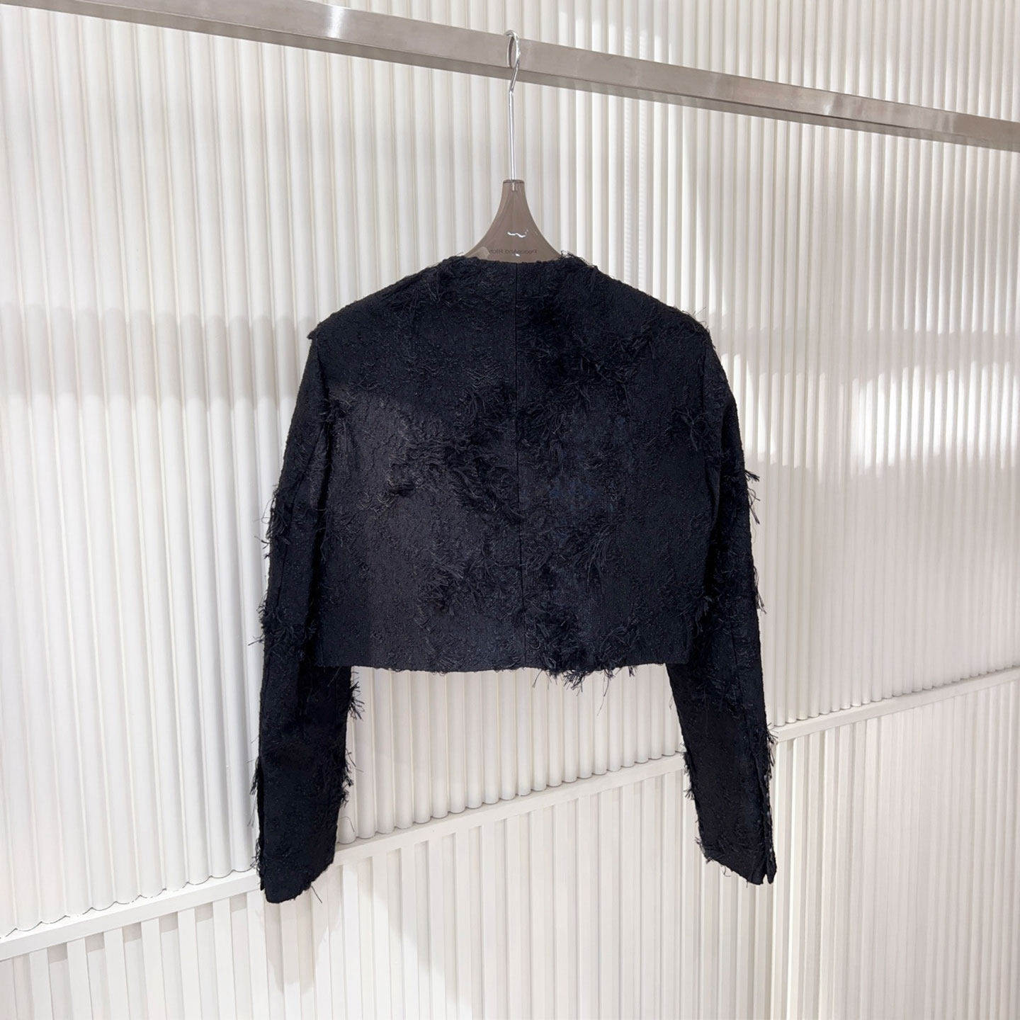 MBS.欧洲站新款JIYOOSOONG小香风鸵鸟毛装饰上衣钻扣粗花呢短外套,淘宝优惠券,粉丝福利购,淘宝优惠卷