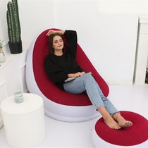 New Pint Sloth Inflatable Sofa Folding Sloth Person Chair Single Balcony Afternoon Loungine Sofa Bed minimalist Casual Lounge