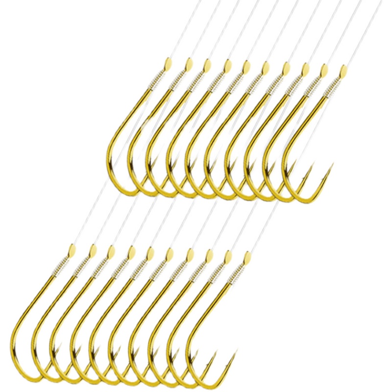 正品金袖鱼钩钓鱼装备绑好成品子线双钩套装有小鱼钩鲫鱼钩溪流