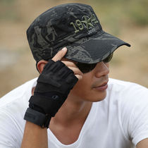 Outdoor beach hat men and women black eagle camouflak hat summer sun hat sunhat male and female fishermans hat mountaineering fishing