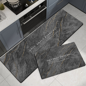 OGLY物几里厨房地垫防滑防油耐脏2025年新款北欧风脚垫垫子吸水