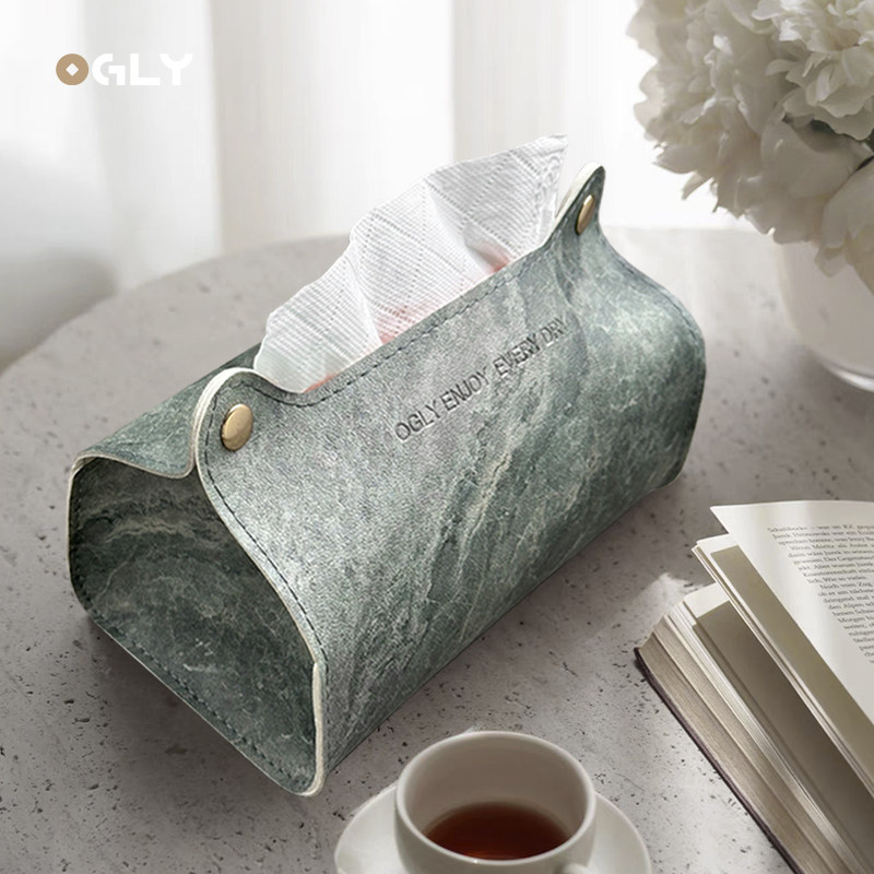 OGLY轻奢高级感纸巾盒客厅桌面抽纸盒