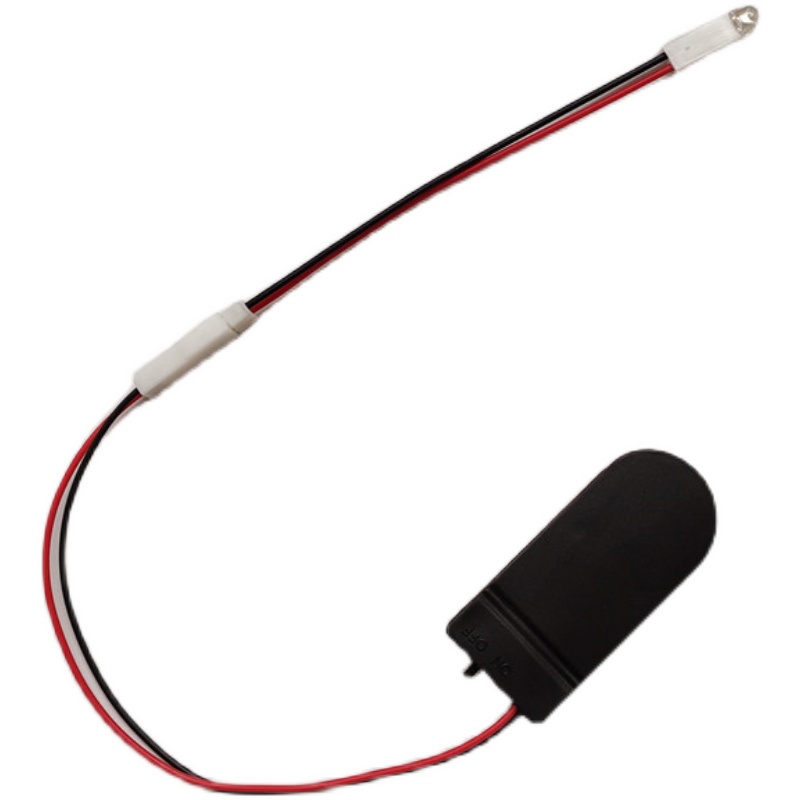 新款LED灯珠小夜灯5号电池小灯泡 DIY创意模型灯笼学生手工道具灯 - 图3