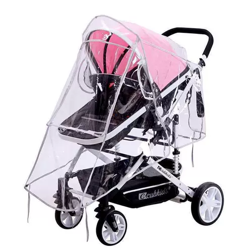 Детская коляска, дождевик, ветрозащитный чехол с зонтиком